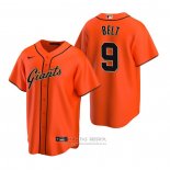 Camiseta Beisbol Hombre San Francisco Giants Brandon Belt Replica Alterno Naranja