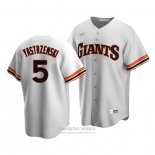 Camiseta Beisbol Hombre San Francisco Giants Mike Yastrzemski Cooperstown Collection Primera Blanco