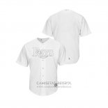 Camiseta Beisbol Hombre Tampa Bay Rays 2019 Players Weekend Replica Blanco1
