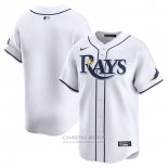 Camiseta Beisbol Hombre Tampa Bay Rays Primera Limited Blanco