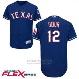 Camiseta Beisbol Hombre Texas Rangers 12 Rougned Odor Flex Base