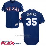 Camiseta Beisbol Hombre Texas Rangers Cole Hamels Autentico Collection Flex Base