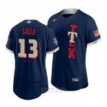 Camiseta Beisbol Hombre Texas Rangers Joey Gallo 2021 All Star Autentico Azul