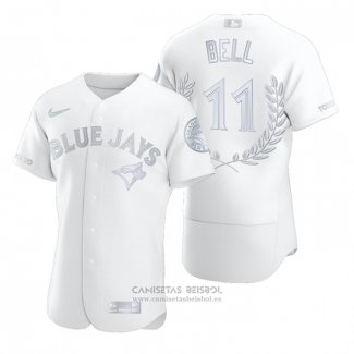 Camiseta Beisbol Hombre Toronto Blue Jays George Bell Awards Collection AL MVP Blanco