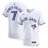 Camiseta Beisbol Hombre Toronto Blue Jays Isiah Kiner-Falefa Primera Elite Blanco