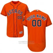 Camiseta Beisbol Nino Houston Astros Personalizada Naranja