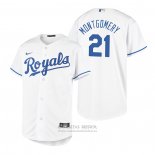 Camiseta Beisbol Nino Kansas City Royals Mike Montgomery Replica Primera Blanco