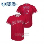 Camiseta Beisbol Nino Los Angeles Angels Shohei Ohtani Cool Base Alterno Rojo