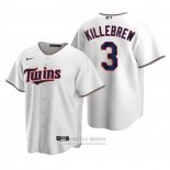 Camiseta Beisbol Nino Minnesota Twins Harmon Killebrew Replica Primera Blanco