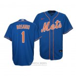 Camiseta Beisbol Nino New York Mets Amed Rosario Replica Cool Base Azul
