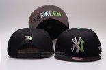 Gorra New York Yankees Snapbacks Negro Verde