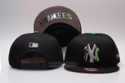 Gorra New York Yankees Snapbacks Negro Verde