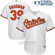 Camiseta Beisbol Hombre Baltimore Orioles 39 Kevin Gausman Blanco Cool Base