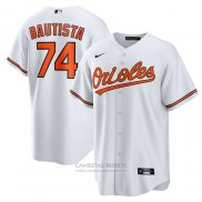 Camiseta Beisbol Hombre Baltimore Orioles Felix Bautista Replica Blanco