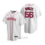 Camiseta Beisbol Hombre Boston Red Sox Hansel Robles Replica Alterno Blanco