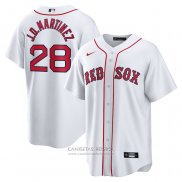 Camiseta Beisbol Hombre Boston Red Sox J.d. Martinez Flex Base Autentico Collezione Azul