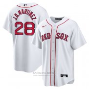 Camiseta Beisbol Hombre Boston Red Sox J.d. Martinez 2019 Players Weekend Flaco Replica Negro