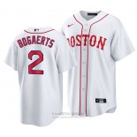 Camiseta Beisbol Hombre Boston Red Sox Xander Bogaerts Replica 2021 Blanco
