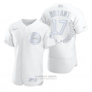 Camiseta Beisbol Hombre Chicago Cubs Kris Bryant Awards Collection NL MVP Blanco