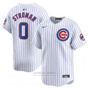 Camiseta Beisbol Hombre Chicago Cubs Marcus Stroman Primera Limited Blanco