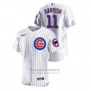 Camiseta Beisbol Hombre Chicago Cubs Yu Darvish Autentico Blanco