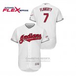 Camiseta Beisbol Hombre Cleveland Indians Ryan Flaherty 2019 All Star Flex Base Blanco