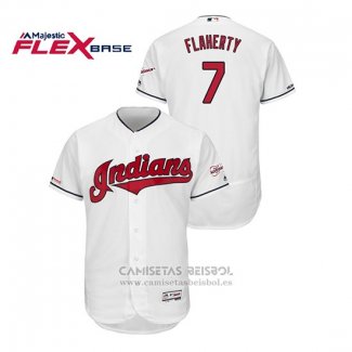 Camiseta Beisbol Hombre Cleveland Indians Ryan Flaherty 2019 All Star Flex Base Blanco