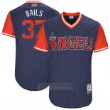 Camiseta Beisbol Hombre Los Angeles Angels 2017 Little League World Series Andrew Bailey Azul