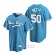 Camiseta Beisbol Hombre Los Angeles Dodgers Mookie Betts Cooperstown Collection Alterno Azul