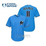 Camiseta Beisbol Hombre Miami Marlins J.t. Realmuto Cool Base Alterno 2019 Azul