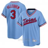 Camiseta Beisbol Hombre Minnesota Twins Harmon Killebrew Road Cooperstown Collection Azul