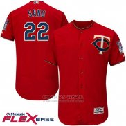 Camiseta Beisbol Hombre Minnesota Twins Miguel Sano Autentico Collection Flex Base Scarlet