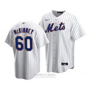 Camiseta Beisbol Hombre New York Mets Billy Mckinney Replica Primera Blanco