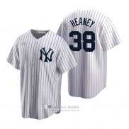 Camiseta Beisbol Hombre New York Yankees Andrew Heaney Cooperstown Collection Primera Blanco