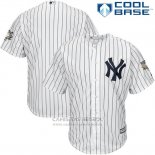 Camiseta Beisbol Hombre New York Yankees Bernie Williams Blanco Cool Base