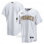 Camiseta Beisbol Hombre San Diego Padres 2022 All Star Replica Blanco