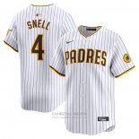 Camiseta Beisbol Hombre San Diego Padres Blake Snell Primera Limited Blanco