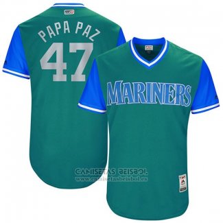 Camiseta Beisbol Hombre Seattle Mariners 2017 Little League World Series James Pazos Verde