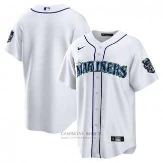 Camiseta Beisbol Hombre Seattle Mariners Primera All Star 2023 Replica Blanco