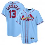 Camiseta Beisbol Hombre St. Louis Cardinals Alex Reyes 2020 Stars & Stripes 4th of July Blanco