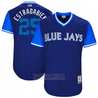 Camiseta Beisbol Hombre Toronto Blue Jays 2017 Little League World Series Marco Estrada Azul