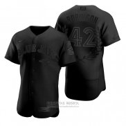 Camiseta Beisbol Hombre Toronto Blue Jays Jackie Robinson Awards Collection Retirement Negro