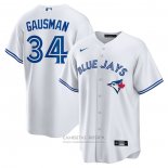 Camiseta Beisbol Hombre Toronto Blue Jays Kevin Gausman Primera Replica Blanco