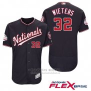 Camiseta Beisbol Hombre Washington Nationals Matt Wieters Azul 2018 All Star Alterno Flex Base