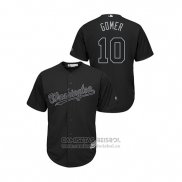 Camiseta Beisbol Hombre Washington Nationals Yan Gomes 2019 Players Weekend Replica Negro