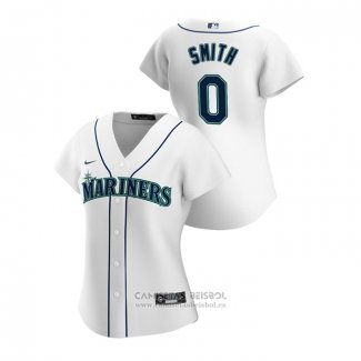 Camiseta Beisbol Mujer Seattle Mariners Mallex Smith 2020 Replica Primera Blanco