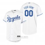 Camiseta Beisbol Nino Kansas City Royals Personalizada Replica Primera Blanco