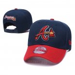 Gorra Atlanta Braves 9FIFTY Snapback Rojo Azul