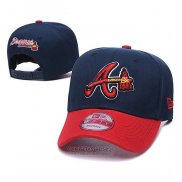 Gorra Atlanta Braves 9FIFTY Snapback Rojo Azul