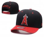 Gorra Los Angeles Angels Negro Rojo